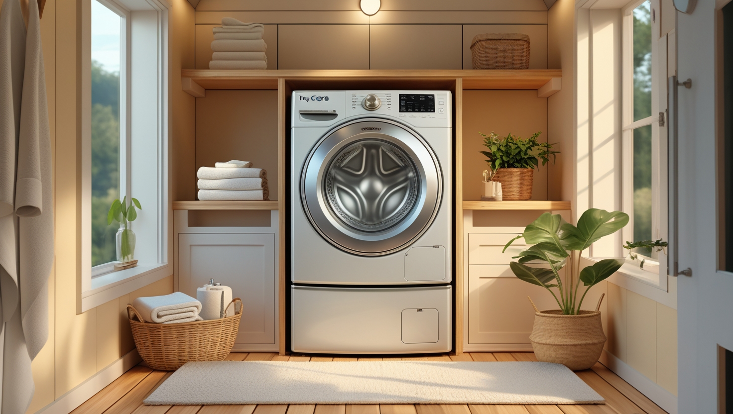 Top Load Washers for Tiny Homes: Compact Designs with Full-Size Performance